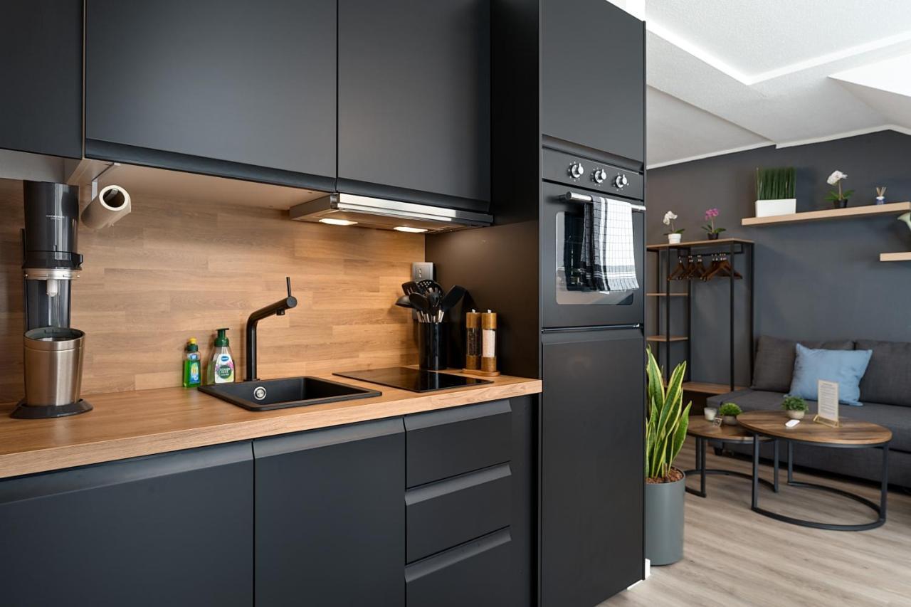 Federnest - Luxus-Studio - Kingsize Boxspringbett - Home-Office Mit Monitor Und Drucker - 11 Min Hbf Duisburg Exteriör bild