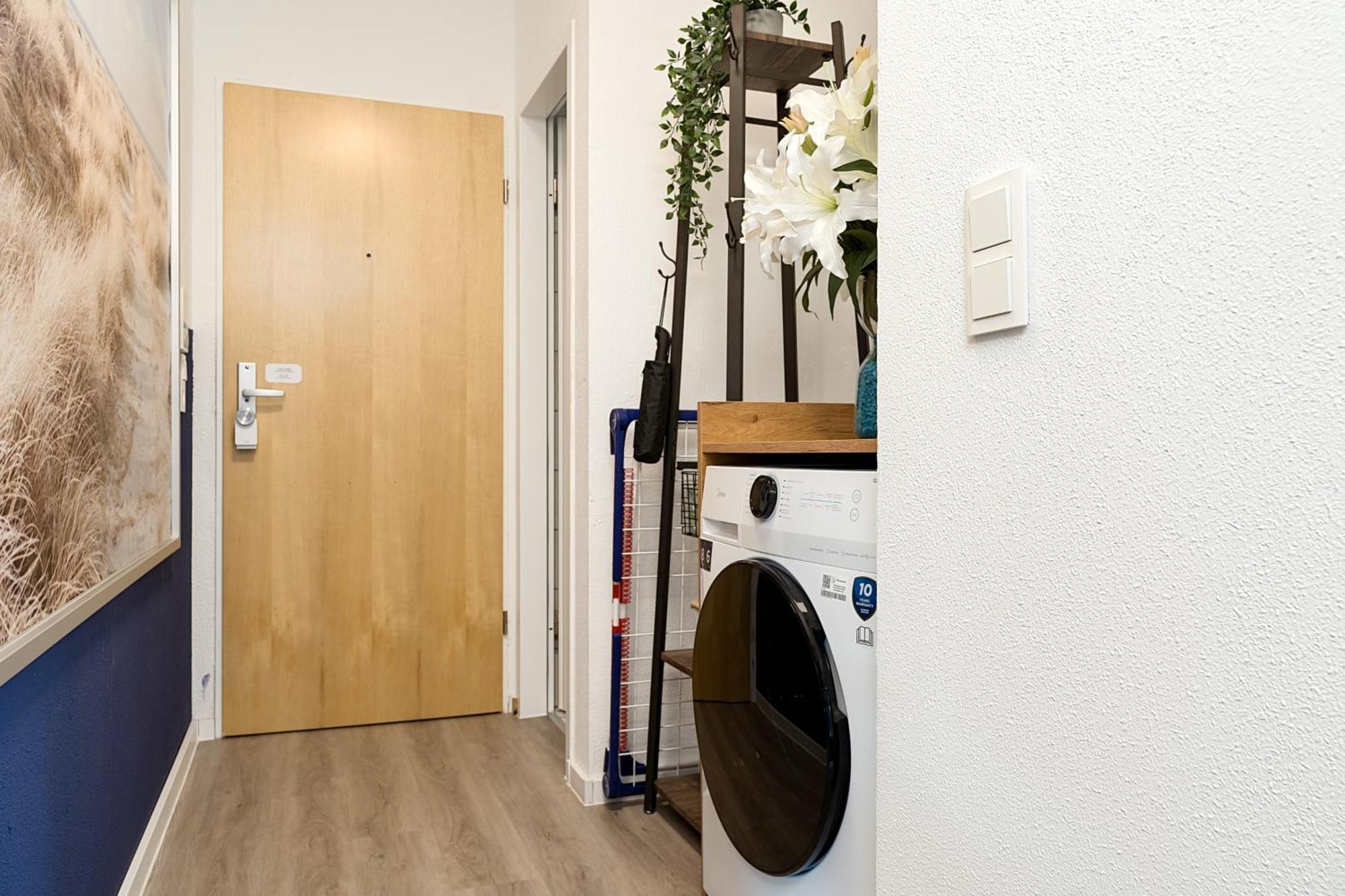 Federnest - Luxus-Studio - Kingsize Boxspringbett - Home-Office Mit Monitor Und Drucker - 11 Min Hbf Duisburg Exteriör bild